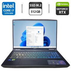 Игровой ноутбук MSI Crosshair 16 A13VGK / 16" (1920x1200) IPS / Intel Core i7-13620H (10 (16) ядер по 3.6 - 4.9 GHz) / 16 GB DDR4 / 512 GB SSD M.2 / nVidia GeForce RTX 4070, 8 GB GDDR6, 128-bit / WebCam