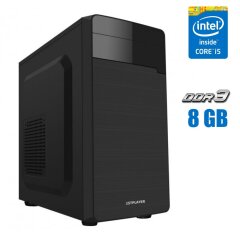 Компьютер 1stPlayer M4-400PLS Tower NEW / Intel Core i5-3470 (4 ядра по 3.2 -3.6 GHz) / 8 GB DDR3 / 320 GB HDD / Intel HD Graphics 2500 / 400W NEW 
