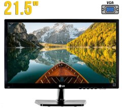 Монитор LG 22M37A-B / 21.5" (1920x1080) TN / VGA / VESA 75x75 + блок питания и кабель питания