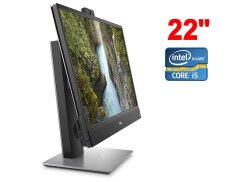 Моноблок Dell OptiPlex 5260 AIO / 22" (1920x1080) IPS / Intel Core i5-8500 (6 ядер по 3.0 - 4.1 GHz) / 16 GB DDR4 / 256 GB SSD / Intel UHD Graphics 630 / WebCam / Win 11 Pro