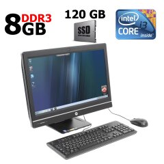 Моноблок HP Pro One 600 / 21.5" (1920х1080) IPS / Intel&reg; Core&trade; i3-4130 (2 (4) ядра по 3.40 GHz) / 8GB DDR3 / 120 GB SSD / USB 3.0 / WebCam /