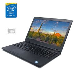 Ноутбук Dell Latitude 5580 / 15.6" (1366x768) TN / Intel Core i5-7300U (2 (4) ядра по 2.6 - 3.5 GHz) / 4 GB DDR4 / 240 GB SSD / Intel HD Graphics 620 / WebCam / DVD-ROM