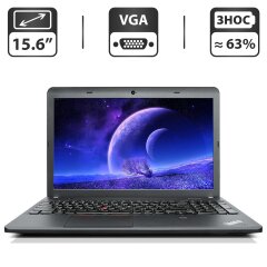 Ноутбук Lenovo ThinkPad E540 / 15.6" (1366x768) TN / Intel Core i5-4200M (2 (4) ядра по 2.5 - 3.1 GHz) / 8 GB DDR3 / 500 GB HDD / Intel HD Graphics 4600 / WebCam / DVD-ROM / HDMI / Windows 10 Pro