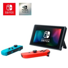 Новая портативная игровая консоль Nintendo Switch HAC-001-01 Neon Blue-Red / 6.2" (1280x720) IPS Touch / nVidia Tegra X1 (8 (4) ядер по 1.02 - 1.78 GHz) / 4 GB DDR4 / Без Game Card / nVidia GM20B / Wi-Fi