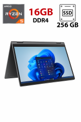 Ультрабук Б-класс Lenovo IdeaPad Flex 5 16ABR8 / 16" (1920x1200) IPS Touch / AMD Ryzen 7 7730U (8 (16) ядер по 2.0 - 4.5 GHz) / 16 GB DDR4 / 256 GB SSD / AMD Radeon Vega Graphics / WebCam / Win 11