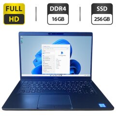 Ультрабук Dell Latitude 5400 / 14" (1920x1080) IPS Touch / Intel Core i5-8365U (4 (8) ядра по 1.6 - 4.1 GHz) / 16 GB DDR4 / 256 GB SSD / Intel UHD Graphics 620 / WebCam