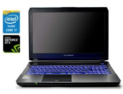 Игровой ноутбук Б-класс Eluktronics P650HP / 15.6" (1920x1080) IPS / Intel Core i7-7700HQ (4 (8) ядра по 2.8 - 3.8 GHz) / 16 GB DDR4 / 256 GB SSD / nVidia GeForce GTX 1060, 6 GB GDDR5, 192-bit / WebCam