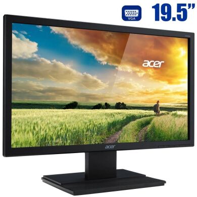 Монитор Б-класс Acer V206HQL / 19.5" (1366x768) TN / VGA / VESA 100x100 Монитор Б-класс Acer V206HQL / 19.5" (1366x768) TN / VGA / VESA 100x100