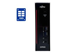 Неттоп Б-класс Fujitsu Esprimo Q556 USFF / Intel Core i3-6100T (2 (4) ядра по 3.2 GHz) / 8 GB DDR4 / 512 GB SSD / Intel HD Graphics 530