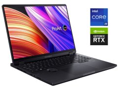Ігровий ноутбук Asus ProArt Studiobook 16 OLED H7604JV / 16" (3200x2000) OLED Touch / Intel Core i9-13980HX (24 (32) ядра по 4.0 - 5.6 GHz) / 16 GB DDR5 / 1000 GB SSD NVMe / nVidia GeForce RTX 4060, 8 GB GDDR6, 128-bit / WebCam