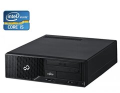 ПК Б-класс Fujitsu Esprimo E500 E85+ SFF / Intel Core i5-2400 (4 ядра по 3.1 - 3.4 GHz) / 8 GB DDR3 / 240 GB SSD / Intel HD Graphics 2000 / DVD-RW