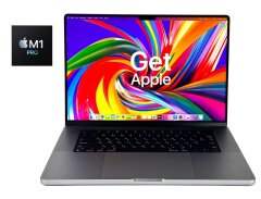 Ультрабук Apple MacBook Pro 16 2021 A2485 / 16.2" (3456x2234) IPS / Apple M1 Pro (10 ядер по 3.2 GHz) / 16 GB DDR5 / 1000 GB SSD / Apple M1 Pro Graphics / WebCam / MacOS