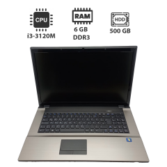 Ноутбук Terra Mobile / 17.3" (1600x900) TN / Intel Core i3-3120M (2 (4) ядра по 2.5 GHz) / 6 GB DDR3 / 500 GB HDD / Intel HD Graphics 4000 / WebCam