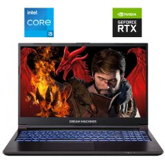 Игровой ноутбук Б-класс Dream Machines RG2050-15 NP50RNA / 15.6" (1920x1080) IPS / Intel Core i5-12450H (8 (12) ядер по 2.0 - 4.4 GHz) / 16 GB DDR4 / 512 GB SSD NVMe / nVidia GeForce RTX 2050, 4 GB GDDR6, 64-bit / WebCam