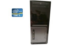 ПК Б-класс Gigabyte Tower / Intel Core i5-2400 (4 ядра по 3.1 - 3.4 GHz) / 8 GB DDR3 / 500 GB HDD / Intel HD Graphics 2000 / DVD-RW / 400W
