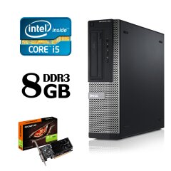 Dell Optiplex 390 SFF / Intel&reg; Core&trade; i5-2400 (4 ядра по 3.10 - 3.40 GHz) / 8GB DDR3 / 500GB HDD / nVidia GeForce GT 1030 2 GB GDDR5