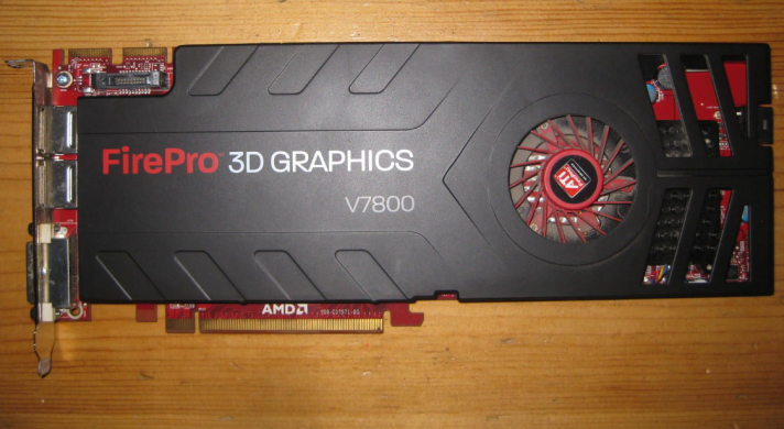 Дискретная видеокарта ATI FirePro V7800, 2 GB GDDR5, 256-bit