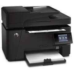 МФУ HP LaserJet Pro M127fw / Лазерная монохромная печать / 600x600 dpi / A4 / 21 стр/мин / USB 2.0, Ethernet, Wi-Fi  / Кабели в комплекте