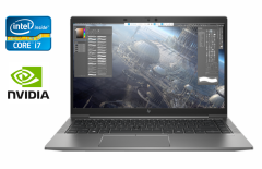 Мобильная рабочая станция HP zBook Firefly 14 G8 / 14" (1920x1080) IPS / Intel Core i7-1165G7 (4 (8) ядра по 2.8 - 4.7 GHz) / 16 GB DDR4 / 512 GB SSD / nVidia T500, 4 GB GDDR6, 64-bit / WebCam / Fingerprint / Windows 11