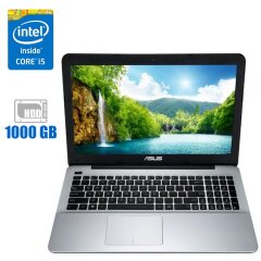 Ноутбук Asus X555L / 15.6" (1366x768) TN / Intel Core i5-4210U (2 (4) ядра по 1.7 - 2.7 GHz) / 4 GB DDR3 / 1000 GB HDD / Intel HD Graphics 4400 / WebCam