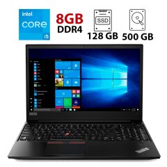 copy_Ноутбук Б-клас Lenovo ThinkPad E580 / 15.6" (1920x1080) IPS / Intel Core i5-8250U (4 (8) ядра по 1.6 - 3.4 GHz) / 8 GB DDR4 / 256 GB SSD / Intel UHD Graphics 620 / WebCam / HDMI / USB 3.0
