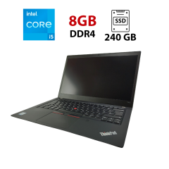 Ноутбук Lenovo Thinkpad L13 Yoga Gen 1 / 13.3" (1920x1080) IPS / Intel Core i5-10310U (4 (8) ядра по 1.7 - 4.4 GHz) / 8 GB DDR4 / 240 GB SSD / Intel UHD Graphics for 10th Generation / WebCam