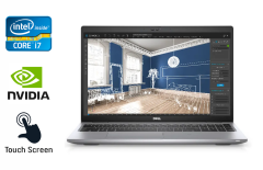 Ноутбук рабочая станция Dell Precision 3560 / 15.6" (1920x1080) IPS Touch / Intel Core i7-1185G7 (4 (8) ядра по 3.0 - 4.8 GHz) / 16 GB DDR4 / 512 GB SSD / nVidia T500, 2 GB GDDR6, 64-bit / WebCam / Windows 10