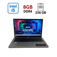 Ультрабук Acer Aspire 3 A315-59 / 15.6" (1920x1080) IPS / Intel Core i5-1235U (10 (12) ядер по 1.3 - 4.4 GHz) / 8 GB DDR4 / 256 GB SSD / Intel Iris Xe / WebCam