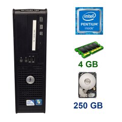 Компьютер Dell 780 SFF / Intel Pentium E5200 (2 ядра по 2.5 GHz) / 4 GB DDR3 / 250 HB HDD