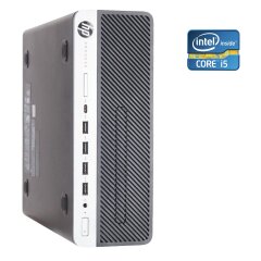 ПК HP ProDesk 600 G3 SFF / Intel Core i5-6500 (4 ядра по 3.2 - 3.6 GHz) / 8 GB DDR4 / 256 GB SSD NVMe / Intel HD Graphics 530 + перехідник DisplayPort&ndash;DVI