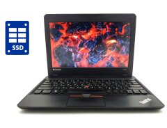 Нетбук Lenovo ThinkPad X121e / 11.6" (1366x768) TN / Intel Core i3-2367M (2 (4) ядра по 1.4 GHz) / 8 GB DDR3 / 240 GB SSD / Intel HD Graphics 3000 / WebCam / Win 10 Pro