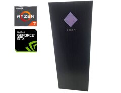 Новый игровой ПК HP OMEN 9NA81AVT#ABA-0065 Tower / AMD Ryzen 7 3700X (8 (16) ядер по 3.6 - 4.4 GHz) / 16 GB DDR4 / 512 GB SSD / nVidia GeForce GTX 1060, 6 GB GDDR5, 192-bit / 500W / Win 10 Home