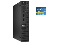 Неттоп Dell OptiPlex 3020 Micro USFF / Intel Core i5-4570T (2 (4) ядра по 2.9 - 3.6 GHz) / 16 GB DDR3 / 256 GB SSD / Intel HD Graphics 4600