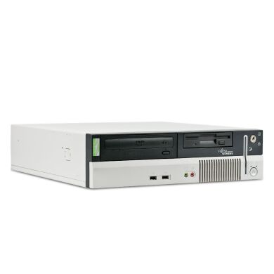 Fujitsu-Siemens Scenic E600 SSF / Intel Pentium 4 (2.6GHz) / 1GB DDR1 / 40GB HDD + монитор / 17' / 1024x768 + клавиатура, мышка + кабеля