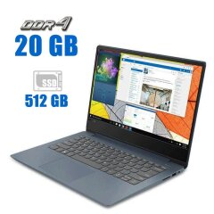 Ноутбук Б-клас Lenovo IdeaPad 330S-15IKB / 15.6" (1366x768) TN / Intel Core i3-8130U (2 (4) ядра по 2.2 - 3.4 GHz) / 20 GB DDR4 / 512 GB SSD M.2 / Intel UHD Graphics 620 / WebCam / Win 10 Home