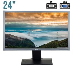 Монітор Б-клас Acer B243HL / 24" (1920x1080) TN / DVI, VGA / Вбудовані колонки 2x 2W