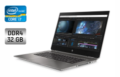 Ультрабук HP ZBook Studio G5 / 15.6" (1920x1080) IPS / Intel Core i7-9750H (6 (12) ядер по 2.6 - 4.5 GHz) / 32 GB DDR4 / 512 GB SSD / Intel UHD Graphics 630 / WebCam / Fingerprint