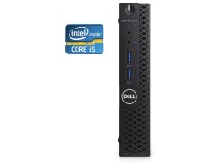 Неттоп Dell Optiplex 3050 Micro USFF / Intel Core i5-6500T (4 ядра 2.5 - 3.1 GHz) / 8 GB DDR4 / 256 GB SSD / Intel HD Graphics 530 / 35W