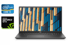 Игровой ноутбук Б-класс Dell Vostro 7500 / 15.6" (1920x1080) IPS / Intel Core i5-10300H (4 (8) ядра по 2.5 - 4.5 GHz) / 16 GB DDR4 / 480 GB SSD / nVidia GeForce GTX 1650, 4 GB GDDR6, 128-bit / WebCam