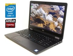 Мобильная рабочая станция Б-класс Dell Precision 3510 / 15.6" (1920x1080) IPS / Intel Core i7-6820HQ (4 (8) ядра по 2.7 - 3.6 GHz) / 8 GB DDR4 / 256 GB SSD / AMD FirePro W5130M, 2 GB GDDR5, 128-bit / WebCam