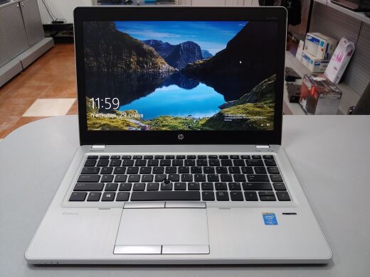 HP EliteBook Folio 9480m / 14" / 1600x900 / Intel Core i7-4600U (2(4) ядра по 2.1-3.3 GHz) / 8 GB DDR3 / 240 GB SSD / USB 3.0, Wi-Fi, Bluetooth