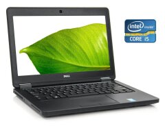 Нетбук Dell Latitude E5250 / 12.5" (1366x768) TN / Intel Core i5-5300U (2 (4) ядра по 2.3 - 2.9 GHz) / 8 GB DDR3 / 250 GB SSD / Intel HD Graphics 5500 / WebCam