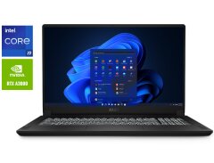 Мобильная рабочая станция Б-класс MSI WS76 11UK / 17.3" (1920x1080) IPS / Intel Core i9-11900H (8 (16) ядер по 2.5 - 4.9 GHz) / 32 GB DDR4 / 512 GB SSD / nVidia RTX A3000, 6 GB GDDR6, 192-bit