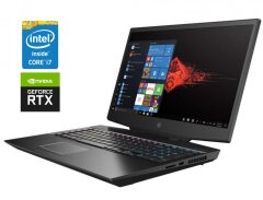 Игровой ноутбук Б-класс HP Omen 17-cb0030nr / 17.3" (1920x1080) IPS / Intel Core i7-9750H (6 (12) ядер по 2.6 - 4.5 GHz) / 16 GB DDR4 / 512 GB SSD / nVidia GeForce RTX 2060, 6 GB GDDR6, 192-bit / WebCam