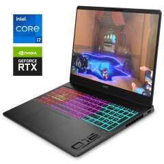 Игровой ноутбук HP Omen 16-wf1077nr / 16.1" (1920x1080) IPS / Intel Core i7-14700HX (20 (28) ядер по 2.1 - 5.4&nbsp;GHz) / 16 GB DDR5 / 1000 GB SSD / nVidia GeForce RTX 4060, 8 GB GDDR6, 128-bit / WebCam / Win 11