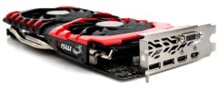 Дискретная видеокарта AMD MSI RX 570 GAMING X, 4 GB GDDR5, 256-bit / 1x DVI, 2x HDMI, 2x DP