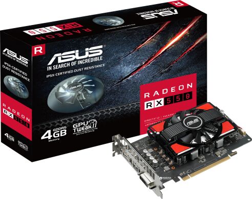 Дискретная видеокарта AMD Radeon RX 550 4GB GDDR5
