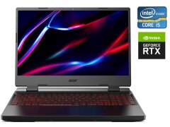 Игровой ноутбук Acer Nitro 5 AN517-55-56G1 NEW / 17.3" (1920x1080) IPS / Intel Core i5-12500H (8 (16) ядра по 3.3 - 4.5 GHz) / 8 GB DDR4 / 512 GB SSD / nVidia GeForce RTX 3050, 4 GB GDDR5, 128-bit / WebCam / Win10 