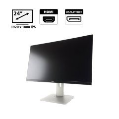 Монитор Dell UltraSharp U2414H / 24" (1920х1080) IPS WLED / HDMI, DP, USB Hub
