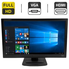 Монитор Iiyama ProLite E2480HS-B1 / 24" (1920x1080) TN / VGA, DVI, HDMI / Встроенные колонки 2x 4W / VESA 100x100 + Кабель питания